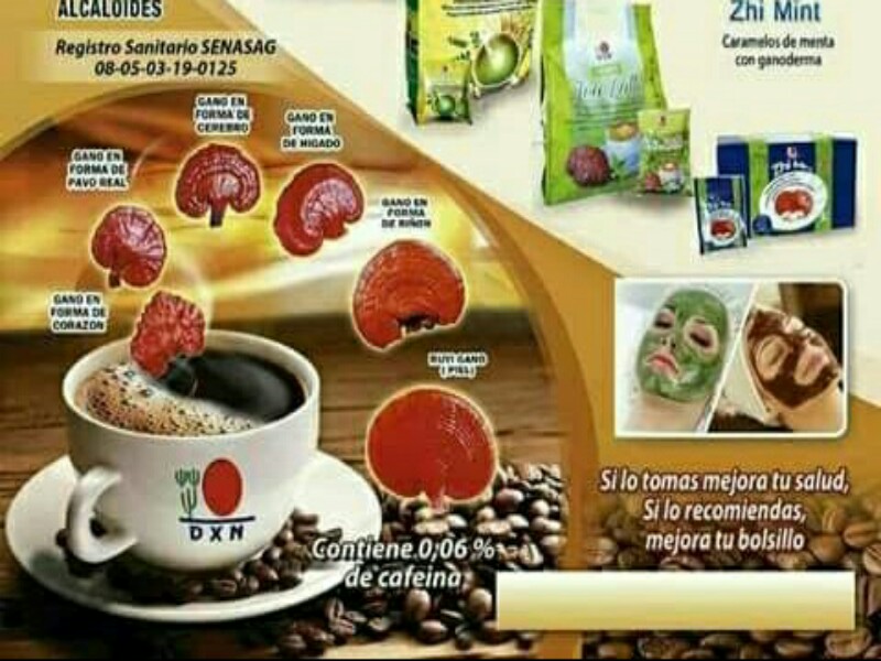 PRODUCTOS Y SUPLEMENTOS ALIMENTICIOS GANODERMA DXN